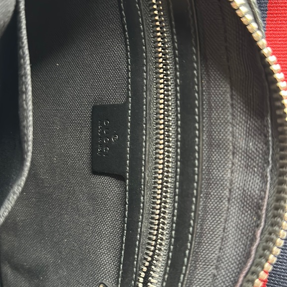 GUCCI BLACK BELT BAG AUTHENTIC GUCCI BELT BAG - Picture 4 of 4